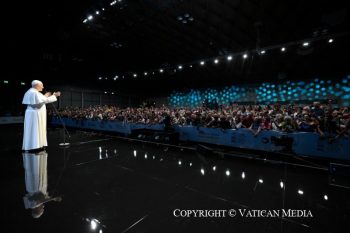 Discours du Saint-Père aux participants au 47e Meeting pour l'amitié entre les peuples à Rimini, 22 août 2026 © Vatican Media