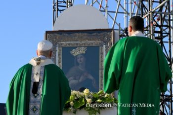 Messe lors de la visite pastorale du Saint-Père à Rimini 22 août 2026 © Vatican Media