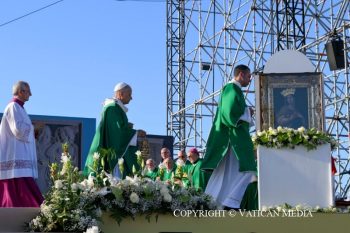 Messe lors de la visite pastorale du Saint-Père à Rimini 22 août 2026 © Vatican Media