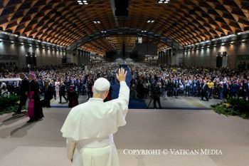 Discours du Saint-Père aux participants au 47e Meeting pour l'amitié entre les peuples à Rimini, 22 août 2026 © Vatican Media