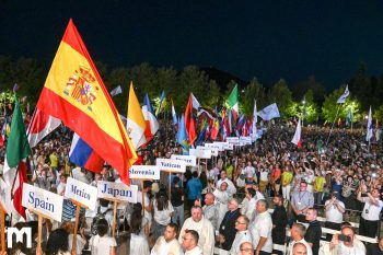 73 pays représentés pour ce festival international de la jeunesse © facebook.com/Medjugorje Youth festival