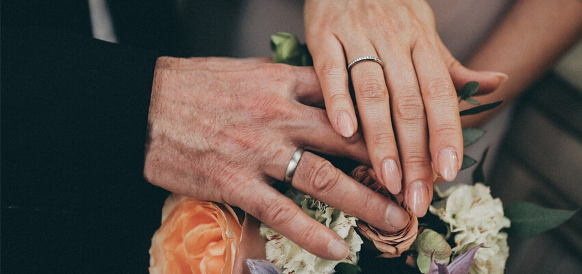 Bénédiction des couples mariés