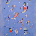 Wassili Kandinsky, Bleu de Ciel – évoquant les audaces dissonantes d’une musique sacrée « moderne » © Wikimedia