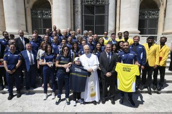 le Vatican participera aux « Jeux olympiques » méditerranéens, en compétition avec 26 pays dans 4 disciplines sportives © Vatican Media