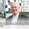 Monseigneur Stanislas Lalanne, évêque émérite de Pontoise © CEF