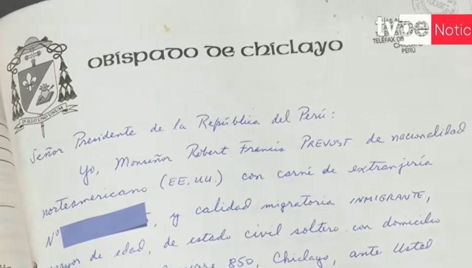 Ces documents révèlent une facette de sa vie qui n’a jamais été purement administrative © Captura TV Perú Noticies