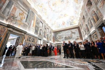 Audience aux membres de l'Académie pontificale des sciences,  24 septembre 2026 © Vatican Media 
