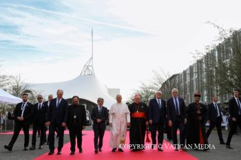 Rencontre interreligieuse au Centre des Congrès Robert Schuman de Metz, 28 septembre 2026 © Vatican Media
