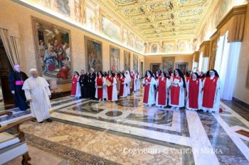 Discours du Saint-Père aux Adoratrices perpétuelles du Saint-Sacrement, 5 septembre 2026 © VATICAN MEDIA