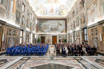 Discours du pape Léon XIV à la délégation des Special Olympics, 19 septembre 2026 © Vatican Media
