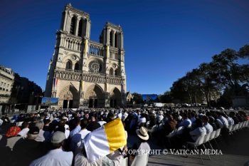 Homélie du pape Léon XIV lors de la célébration des vêpres avec les évêques, les prêtres, les diacres, les personnes consacrées et les séminaristes, 25 septembre 2026 © Vatican Media