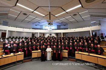 Rencontre avec les évêques de la Conférence épiscopale de France, 27 septembre 2026 © Vatican Media
