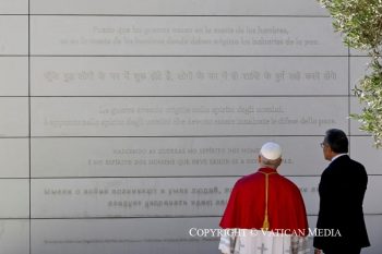 Visite à l'Organisation des Nations Unies pour l'éducation, la science et la culture (UNESCO), 25 septembre 2026 © Vatican Media 