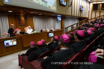 Discours du pape León XIV aux participants au cours de formation pour les nouveaux évêques, 10 septembre 2026 © Vatican Media