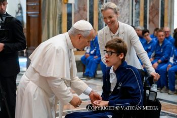 Discours du pape Léon XIV à la délégation des Special Olympics, 19 septembre 2026 © Vatican Media
