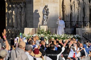 célébration des vêpres avec les évêques, les prêtres, les diacres, les personnes consacrées et les séminaristes, 25 septembre 2026 © Vatican Media