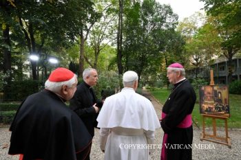 Rencontre avec les membres de l’Assemblée synodale provinciale, les catéchumènes et les néophytes, 26 septembre © Vatican Media
