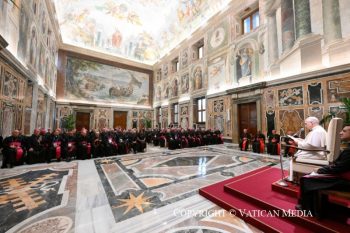 Audience avec les Évêques amis du Mouvement des Focolari, 9 septembre 2026 © Vatican Media 