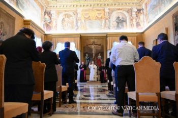 Discours du Saint-Père aux participants à la Rencontre « Fratelli tutti : dialogue socio-environnemental Nord-Sud », 12 septembre 2026 © Vatican Media
