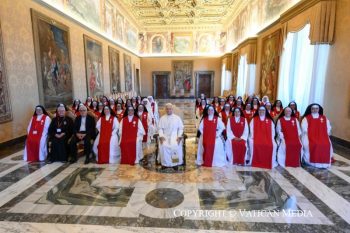 Discours du Saint-Père aux Adoratrices perpétuelles du Saint-Sacrement, 5 septembre 2026 © VATICAN MEDIA