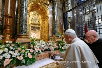 Homélie du Saint-Père à l’occasion de la Nativité de la Bienheureuse Vierge Marie, 7 septembre 2026 © Vatican Media