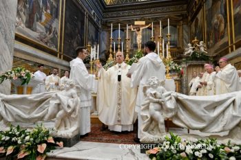 Homélie du Saint-Père à l’occasion de la Nativité de la Bienheureuse Vierge Marie, 7 septembre 2026 © Vatican Media