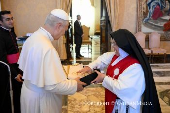 Discours du Saint-Père aux Adoratrices perpétuelles du Saint-Sacrement, 5 septembre 2026 © VATICAN MEDIA