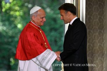 Rencontre avec les autorités, la société civile et le corps diplomatique, 25 septembre 2026 © Vatican Media