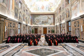 Audience avec les Évêques amis du Mouvement des Focolari, 9 septembre 2026 © Vatican Media 