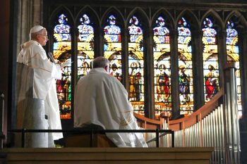 Messe pour la paix à la cathédrale Saint-Étienne de Metz, 28 septembre 2026 © Vatican Media