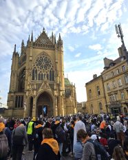 Des dizaines de milliers de personnes ont convergé vers la ville de Metz © facebook.com/Diocèse de Metz