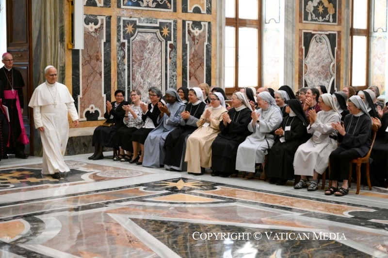 Discours du Saint-Père aux participants au Symposium de la « Communio Internationalis Benedictinarum », 12 septembre 2026 © Vatican Media