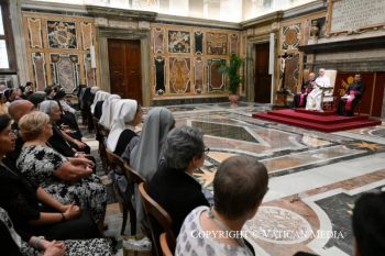 Discours du Saint-Père aux participants au Symposium de la « Communio Internationalis Benedictinarum », 12 septembre 2026 © Vatican Media
