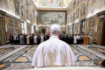 Discours du Saint-Père aux participants au Symposium de la « Communio Internationalis Benedictinarum », 12 septembre 2026 © Vatican Media
