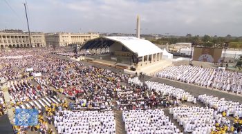 Messe à la Concorde, le 26 septembre 2026, capture retransmission en direct par VaticanNews © ZENIT