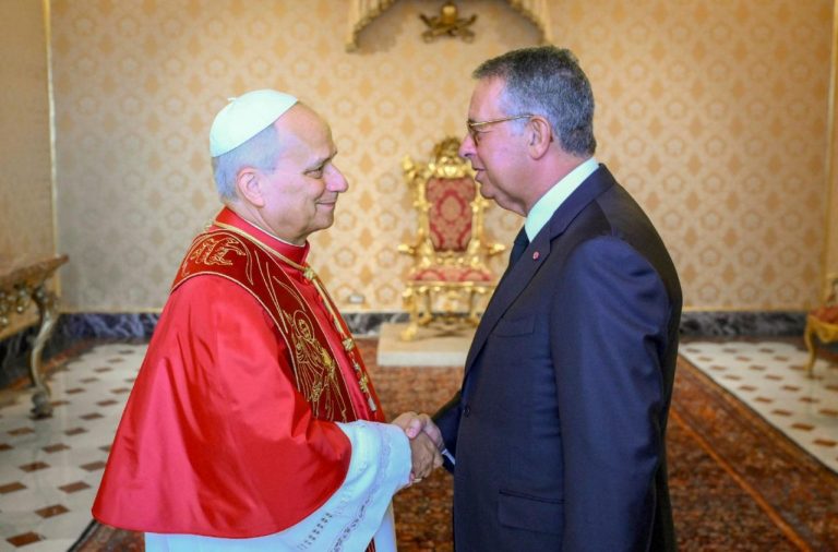 Le pape Léon reçoit le président portugais José Antonio Martins Seguro (ANSA)