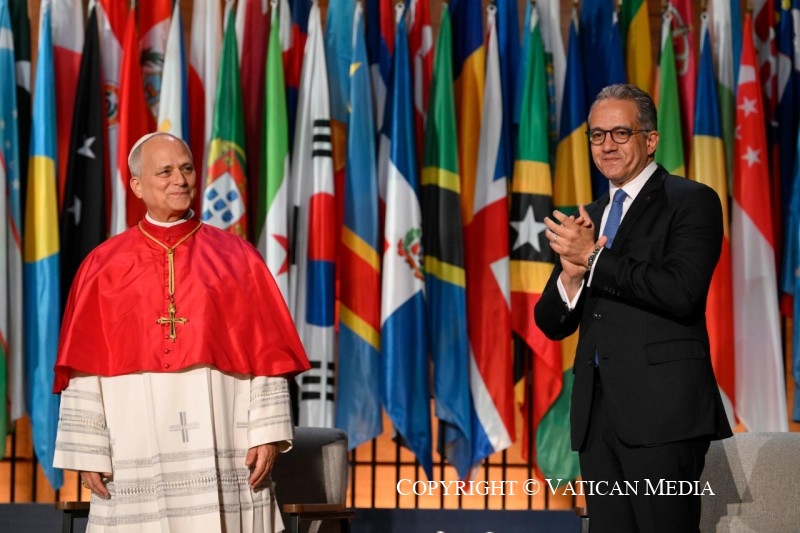 Léon XIV à l’Unesco le 25 septembre 2026 © Vatican Media