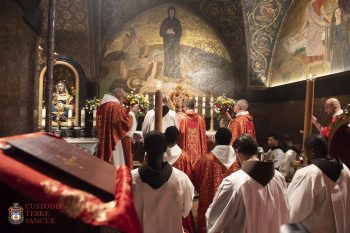 La Custode célèbre l'Exaltation de la Sainte-Croix