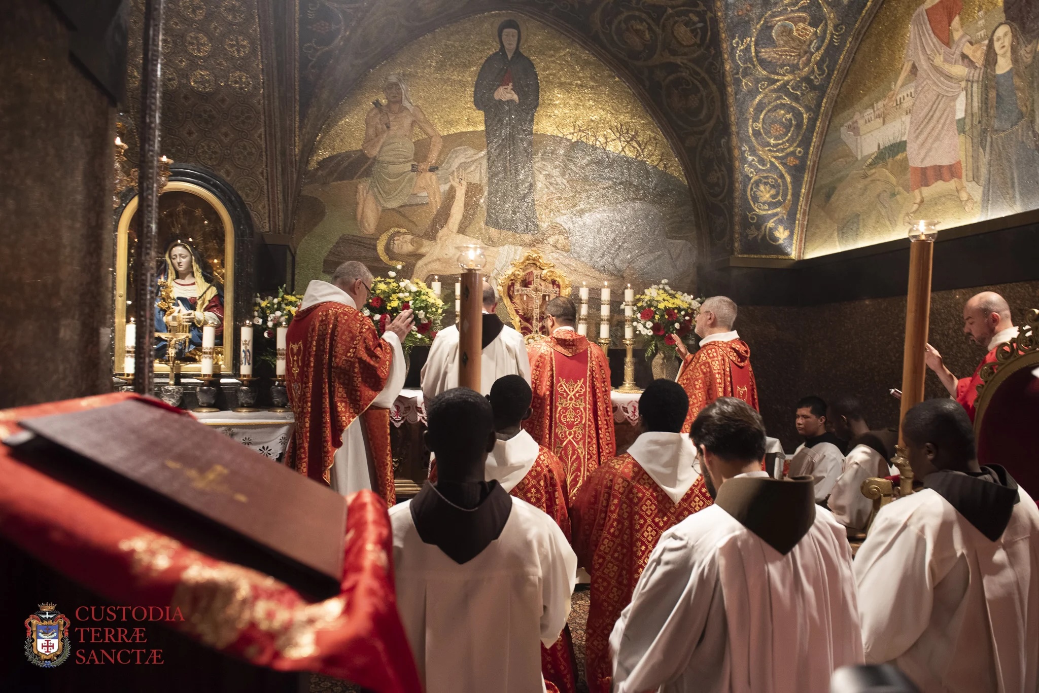La Custode célèbre l'Exaltation de la Sainte-Croix