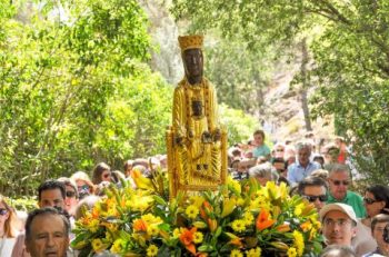 Procession vers l'ermitage de la Vierge de Torreciudad, à Barbastro © SANTUARIO DE TORRECIUDAD/Europa Press (SANTUARIO DE TORRECIUDAD)