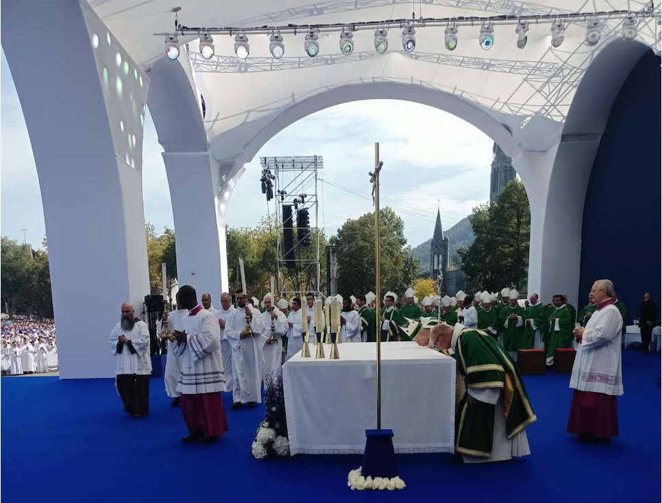 Messe à Lourdes le 27 septembre 2026 © Mgr Jean-Yves Riocreux
