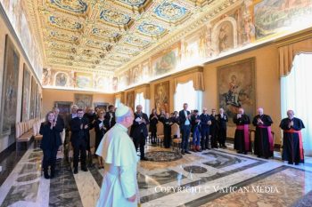 Discours du Saint-Père aux artistes participant à la Rencontre promue par le Dicastère pour la Culture et l'Éducation, 2 octobre 2026 © Vatican Media