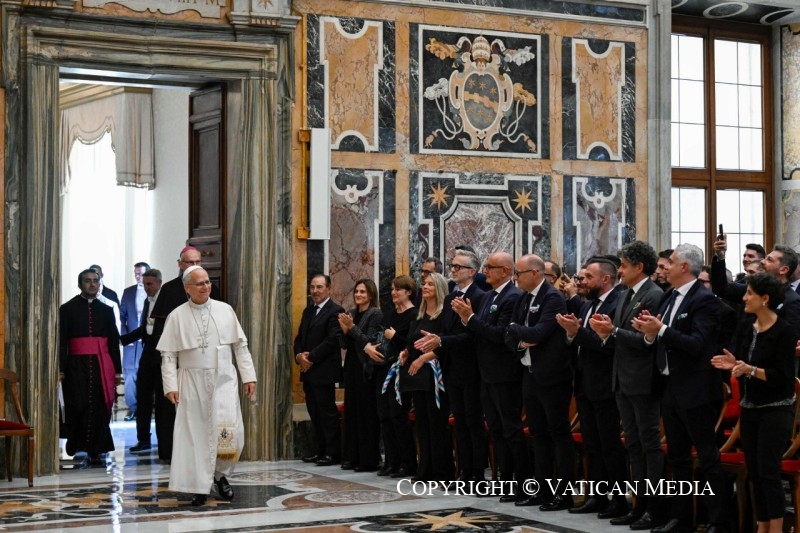Discours du pape à la délégation du « Gruppo Hera », 1er octobre 2026 © Vatican Media