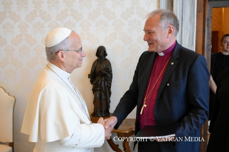 Discours du Saint-Père à la délégation de la Fédération luthérienne mondiale © Vatican Media
