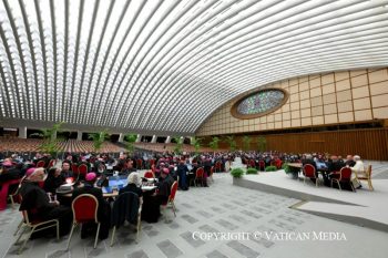 Rencontre avec les chefs des Églises orientales et les présidents des Conférences épiscopales, à l'occasion des dix ans de l’exhortation apostolique « Amoris laetitia » 7 octobre 2026 © Vatican Media