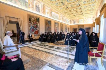 Discours du pape Léon XIV aux participants au Synode des évêques de l’Église Grecque-melkite d’Antioche, 10 octobre 2026 © Vatican Media
