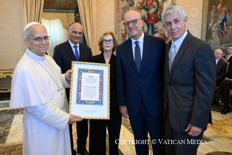 Audience à la Délégation de l'American Jewish Committee, 22 octobre 2026 © Vatican Media