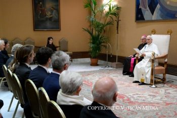 Rencontre avec les dirigeants de Mercedes Benz, 28 octobre 2026 © Vatican Media 
