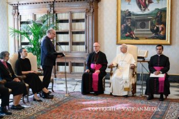 Discours du Saint-Père à la délégation de la Fédération luthérienne mondiale © Vatican Media 