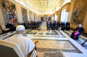 Audience à la Délégation de l'American Jewish Committee, 22 octobre 2026 © Vatican Media
